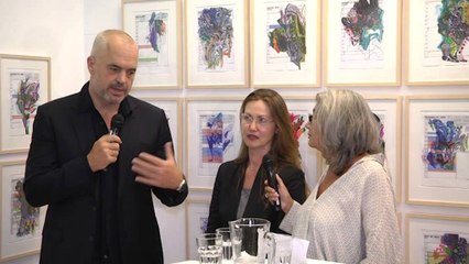 100 piktura të Ramës ekspozohen në Gjermani, “Janë pjesë e punës“