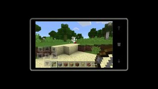 Minecraft: Pocket Edition Gameplay On Nokia Lumia 525 Windows Phone 8.1