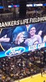 Pacers kiss cam