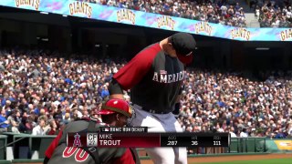 Home run derby mike trout online MLB the Show