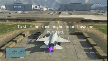 GTA V - How to Fly a Fighter Jet - video Dailymotion