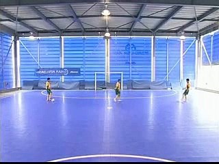 【サッカー/フットサル】「フットサルトレーニング」パス＆トラップ