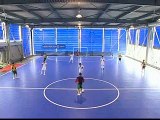 【サッカー/フットサル】「フットサルトレーニング」パワープレーデフェンスフォーメーション2