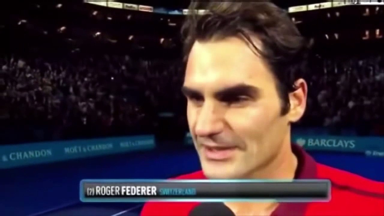 Roger Federer talk about Mirka .....She is the BOSS