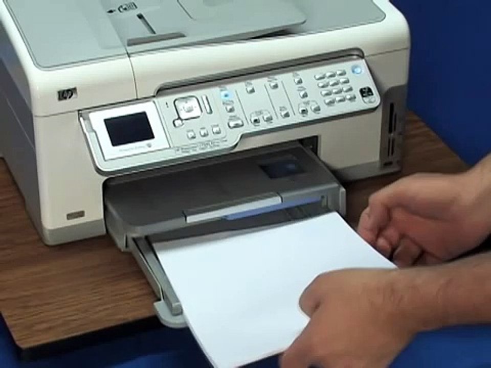 Fixing Paper PickUp Issues HP Photosmart C7280 AllinOne Printer video Dailymotion