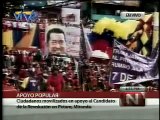 Presidente Chávez celebra su cumpleaños acompañado por el Pueblo de Petare