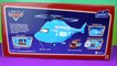 Disney Pixar Cars Dinoco Helicopter with Mater Lightning McQueen