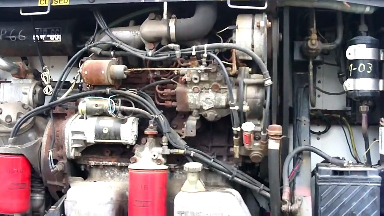Thermo King / Isuzu D201 Diesel Cold start after 3 years sitting.