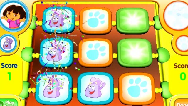Video Nick Jr Dora / Blues Clues Challenge