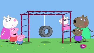 Peppa Pig En los columpios