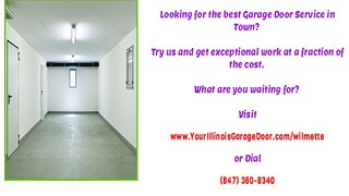 Garage Door Repair Services in Wilmette, IL