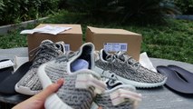 Adidas Yeezy Boost 350 Turtle Dove/Grey Final Version VS Fixed Version from Gogoyeezyjudy