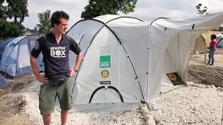 ShelterBox distributes tents in Jacmel, Haiti