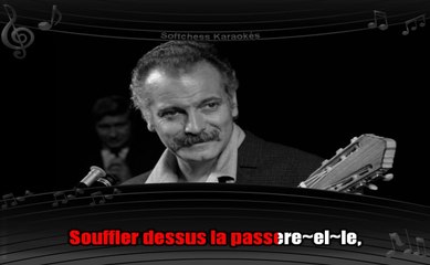 Karaoké Georges Brassens - Je rejoindrai ma belle