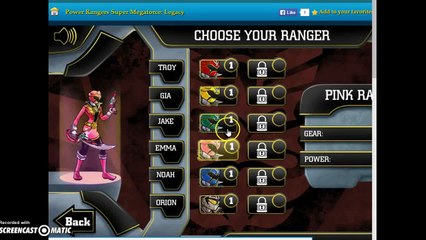 lets play power rangers