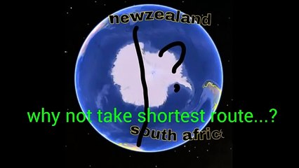 Antarctica key to flat Earth