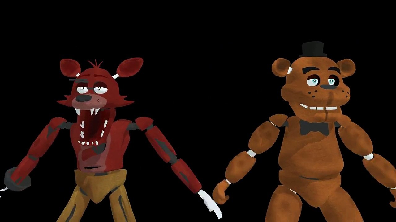 MMD FNAF - foxy & freddy