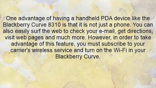 Turn On Wi-Fi In A Blackberry Curve 8310