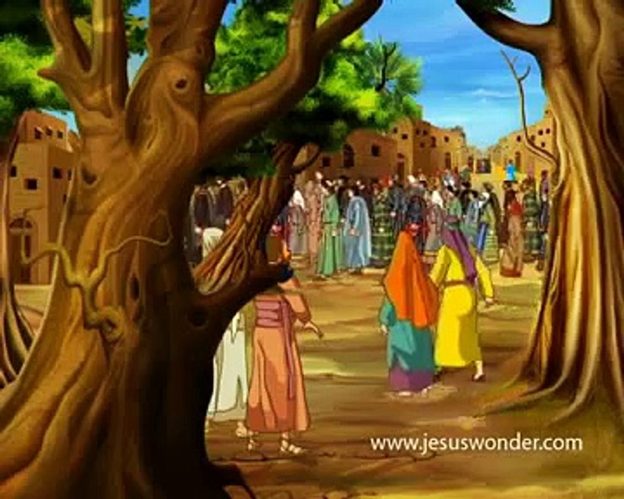 Bible stories for kids - Jesus heals the bleeding woman ( Malayalam Cartoon Animation )