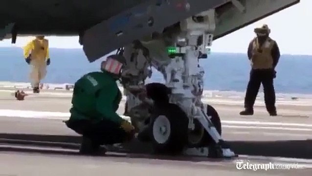 U S Navy Launches First X 47B DRONE the Size of a Fighter Jet from Aircraft Carrier