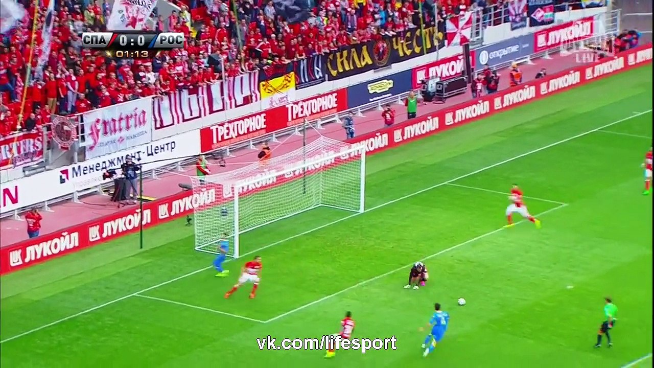 Спартак Москва 1:0 Ростов | Российская Премьер Лига 2015/16 | 08-й тур | Обзор матча