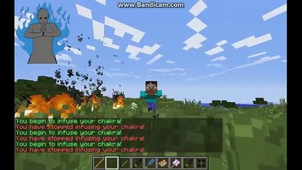 MINECRAFT: naruto mod 1.7.10