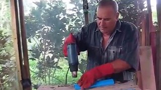 DIY PVC DIGGING TROWEL