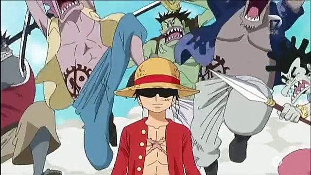 One Piece : Luffy contre Les Hommes Poissons en français