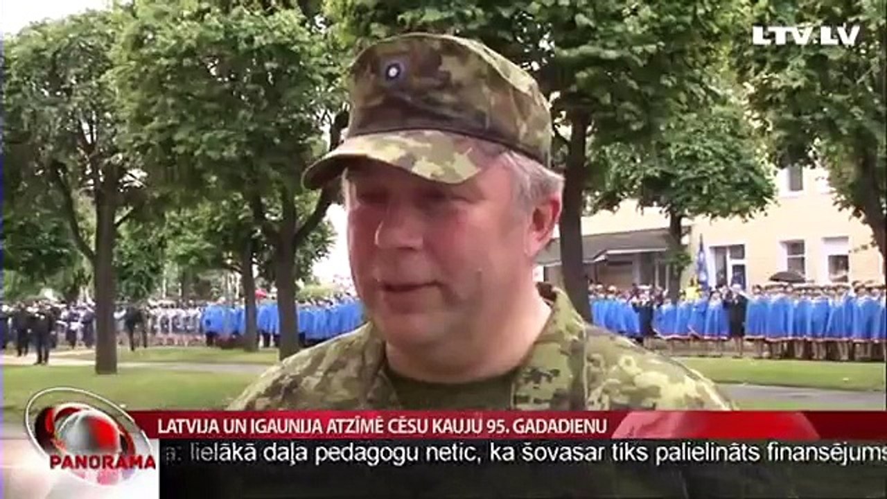 Latvija un Igaunija atzīmē Cēsu kauju 95. gadadienu