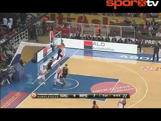 Aslan elinden kaçırdı! Galatasaray MP 63-67 Montepaschi Siena