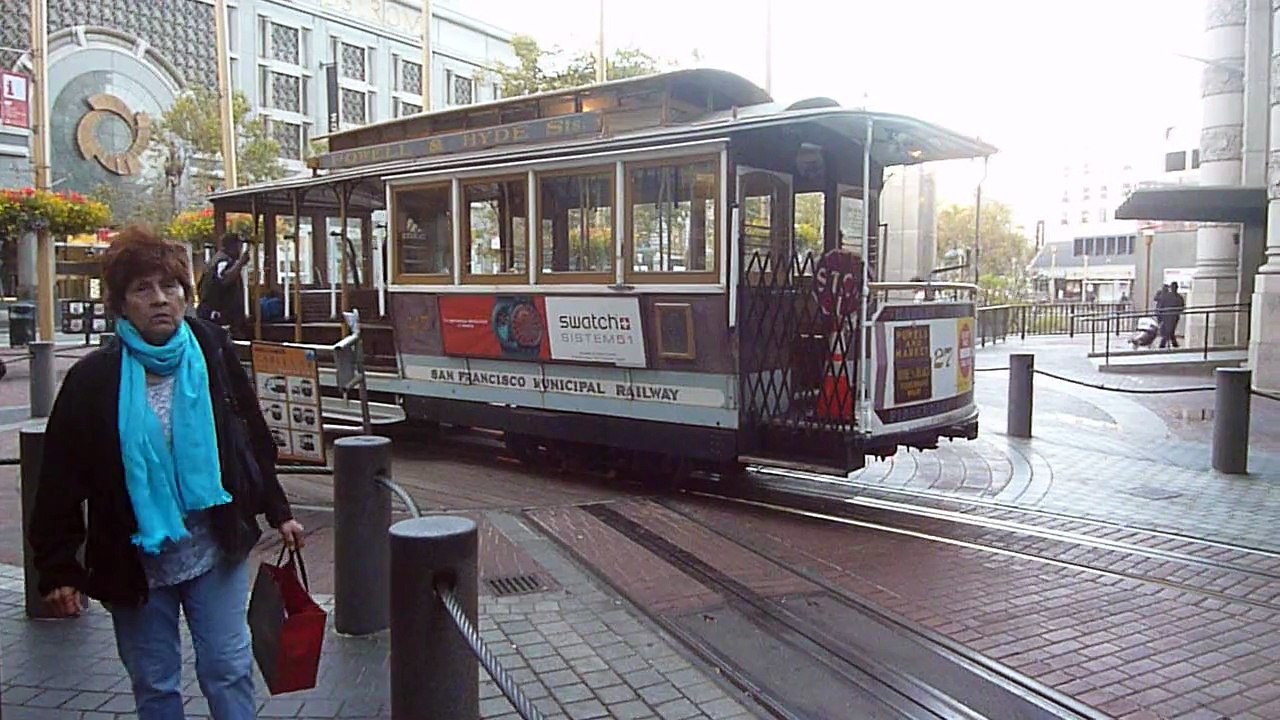 Demi-tour du cable car de San Francisco