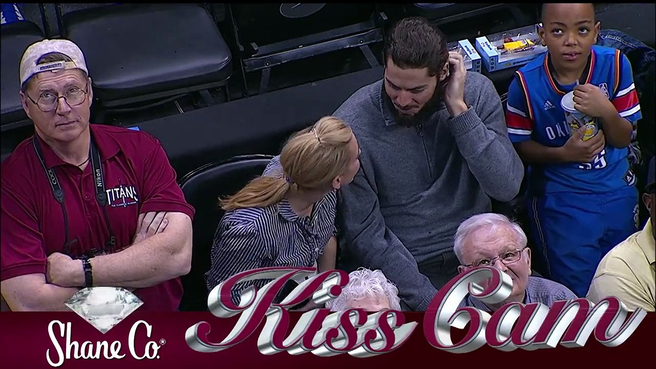 Denver Nuggets Kiss Cam 02 09 15
