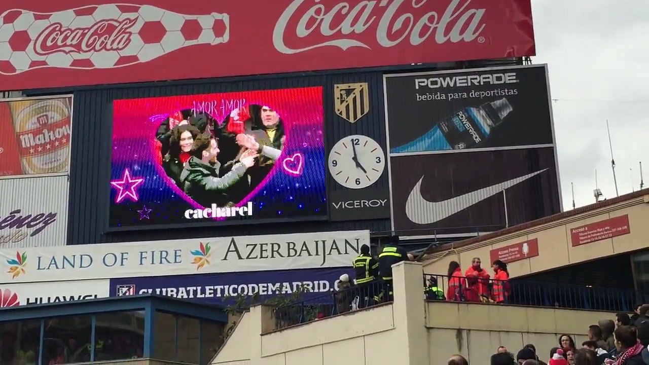 Kiss CAM Estadio Vincente Calderon Atletico Real 7/02/2015