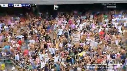 1-0 Oscar Hiljemark GOAL | Palermo v. Carpi 13.09.2015 HD