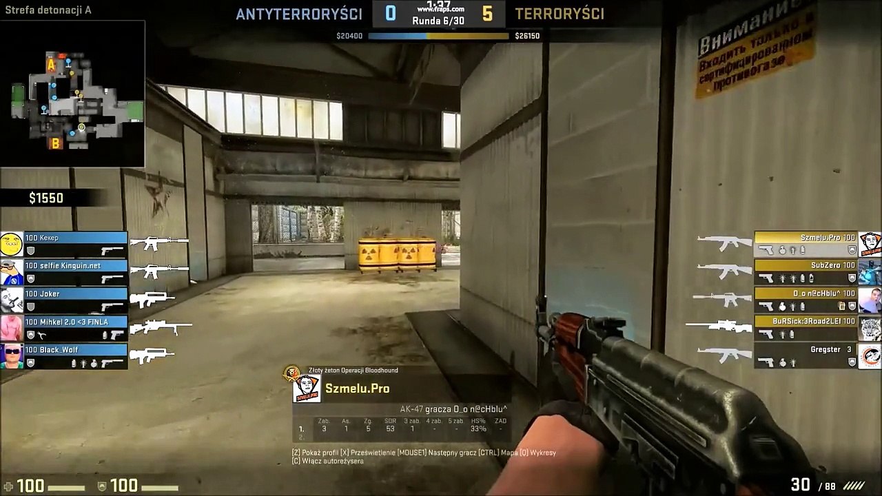 CS GO fail clutch compilation