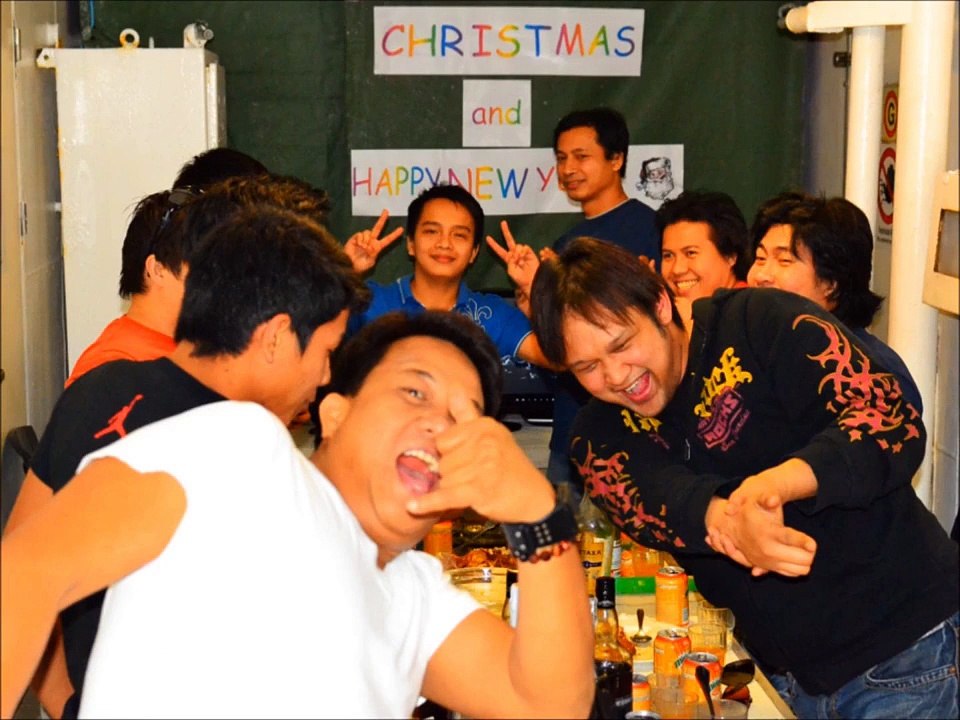 Equator crossing baptismal ceremony