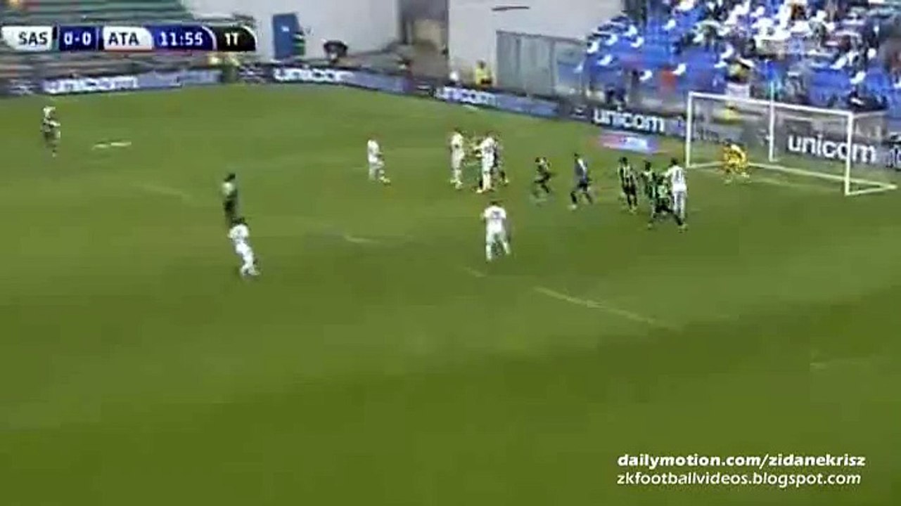 Mauricio Pinilla FANTASTIC GOAL | Sassuolo 0-1 Atalanta 13.09.2015 HD