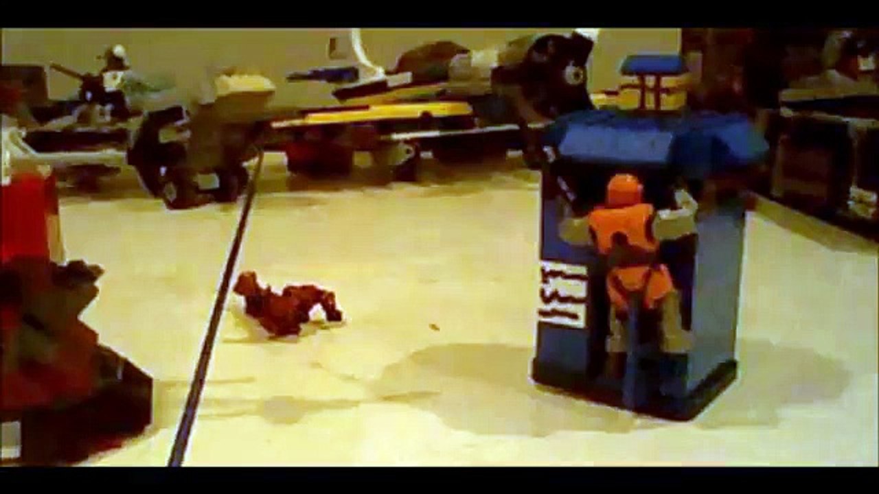 Lego Dalek vs legos and tardis|Animation