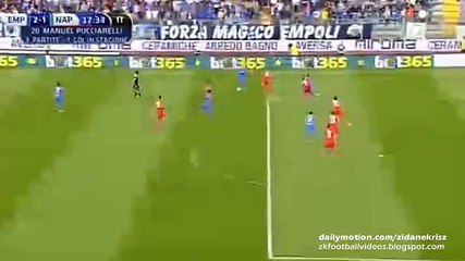 2-1 Manuel Pucciarelli GOAL - Empoli v. Napoli 13.09.2015 HD