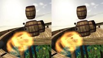 Swivel Gun VR Log Ride Roller Coaster Android HD gameplay Virtual Reality video