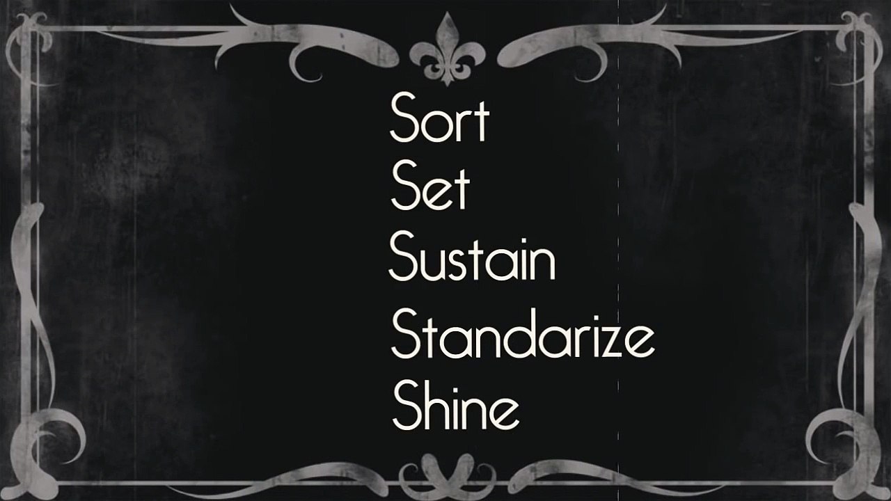 5S Workplace Organization Method (Silent Film)