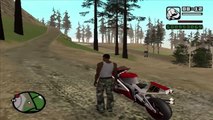 Pulando do Monte Chiliad com moto - GTA San Andreas