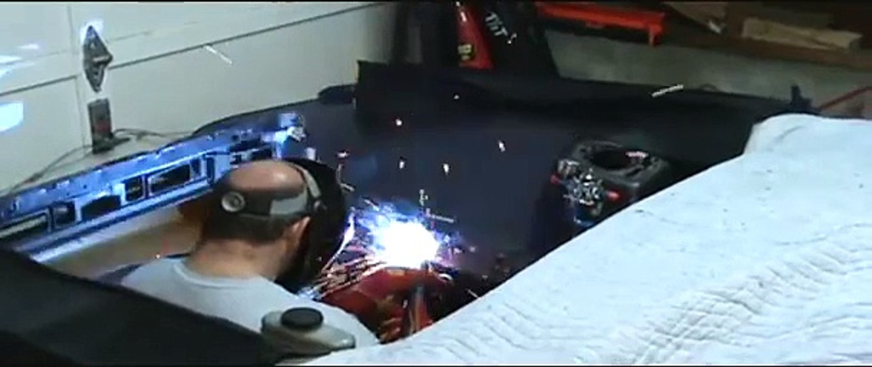 MUSTANG Engine Bay Smoothing