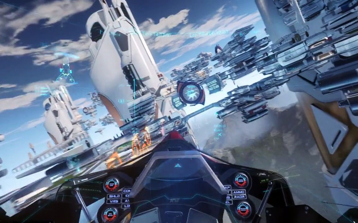 [StarCitizen Alpha 1.1.6а] Летаем значит на Mustang Omega