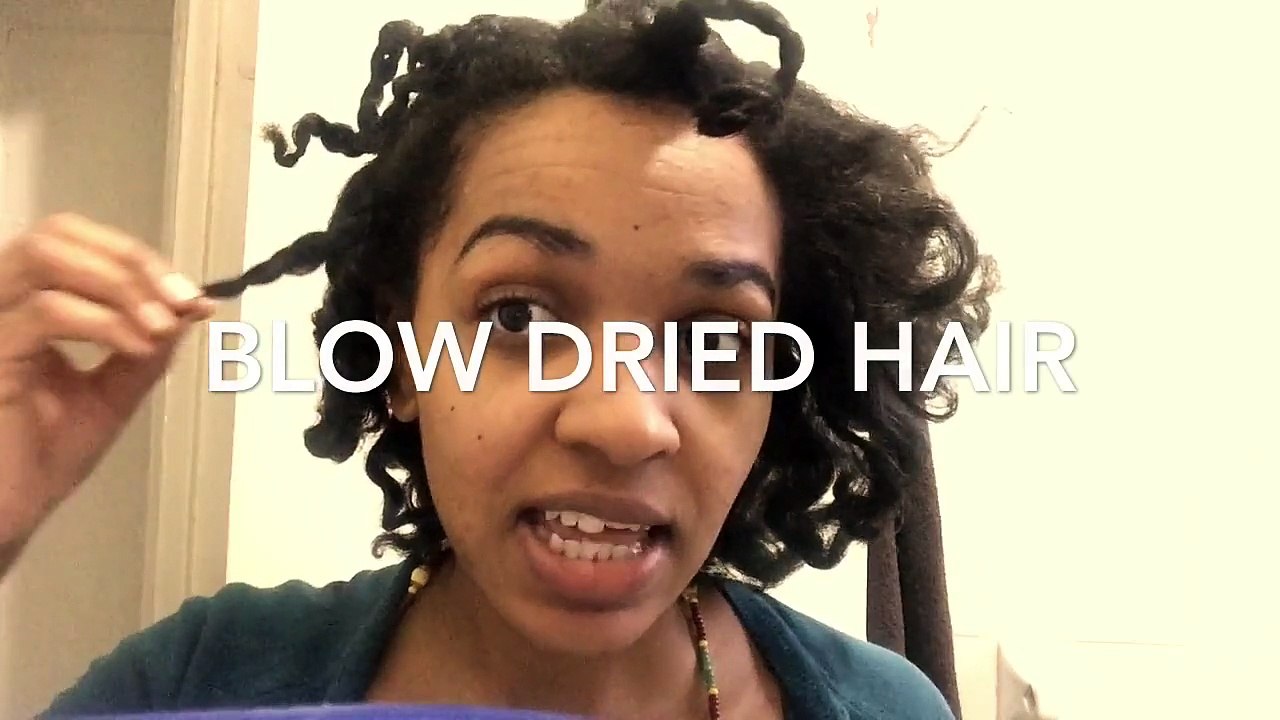 Natural Hair "HOTD" Braided Pin Curls