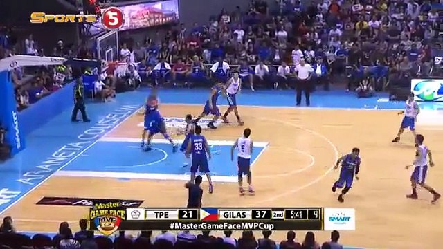 GIlas Pilipinas vs. Chinese Taipei 2nd Quarter MVP CUP 2015-