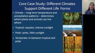 Climate, weather, and biomes