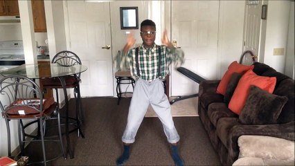 Nerdy Guy dancing to Hey Mama