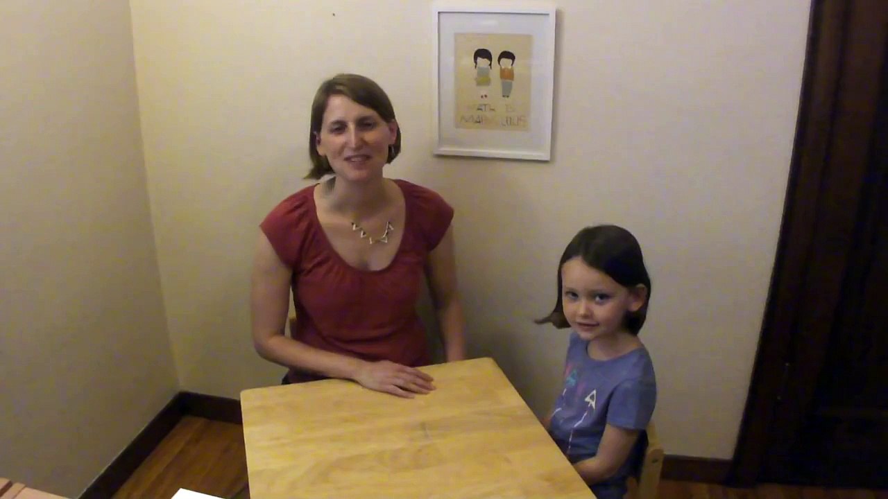 Simple preschool math game from Preschool Math at Home