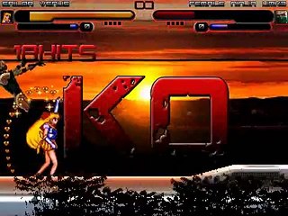 TK's Random Mugen Battle #1345 - Sailor Venus VS Jade
